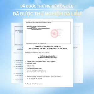 Giấy công bố Focallure
